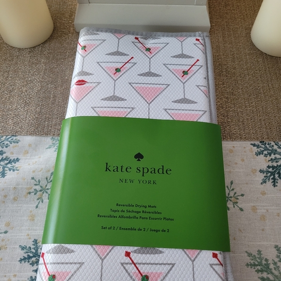 Kate Spade drying mats set of 2, new - Picture 9 of 9